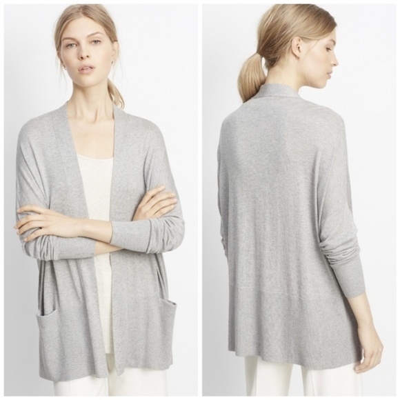 silk cashmere cardigan